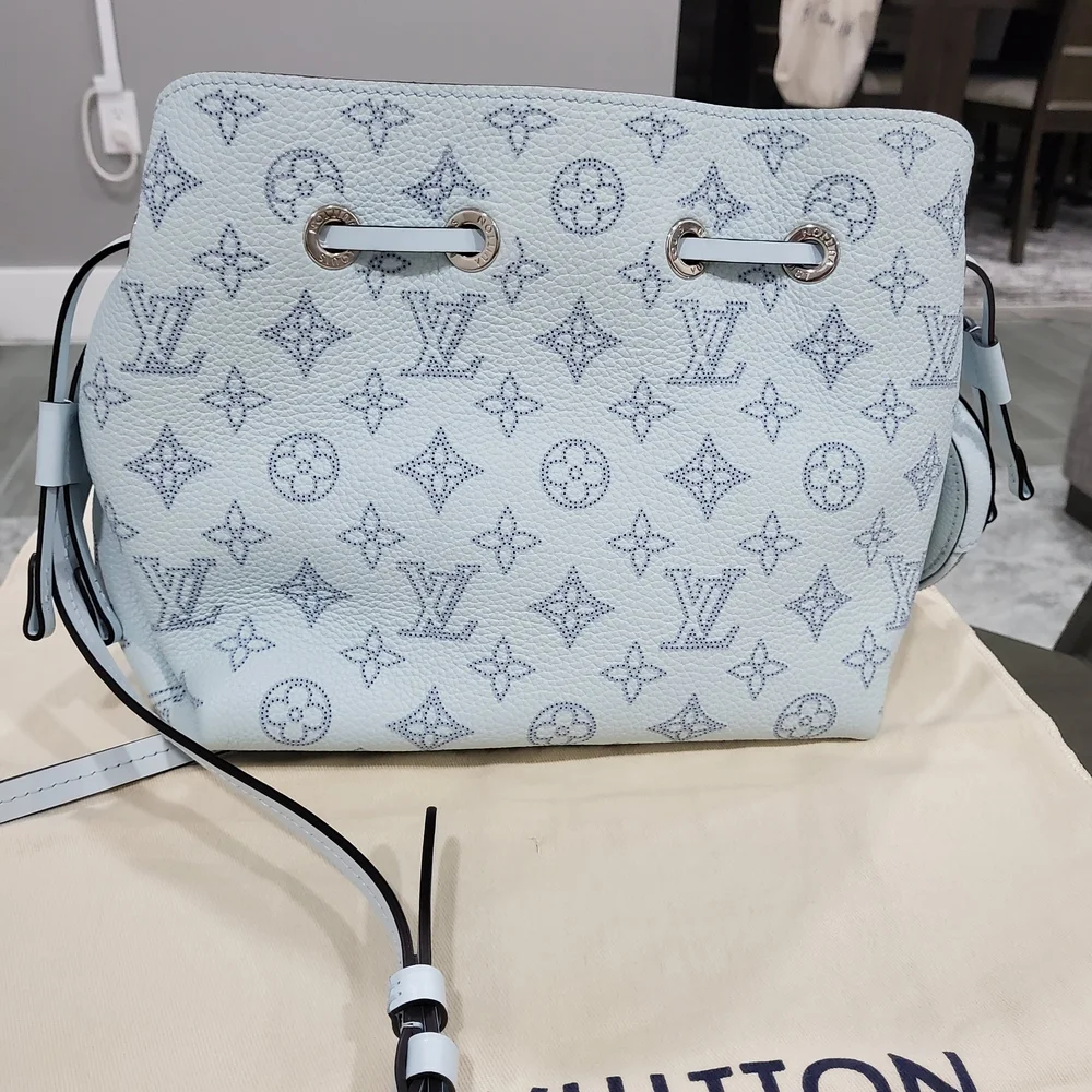 Louis Vuitton Light Blue Monogram Bag - Picture 5 of 10